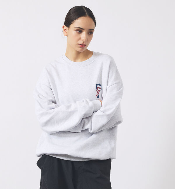 ABAHOUSE「【POLER/ポーラー】BIG LOGO CREW/ビッグロゴ クルーネックスウ」|スウェット・ジャージ|