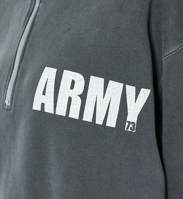 ABAHOUSE「【JOHNBULL/ジョンブル】ARMY スウェットハーフジップ /プルオーバー」|スウェット・ジャージ|