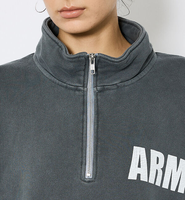 ABAHOUSE「【JOHNBULL/ジョンブル】ARMY スウェットハーフジップ /プルオーバー」|スウェット・ジャージ|