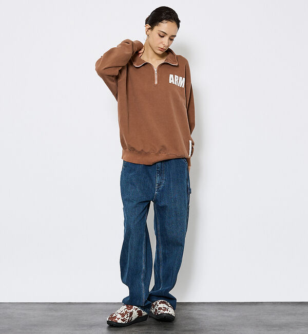 ABAHOUSE「【JOHNBULL/ジョンブル】ARMY スウェットハーフジップ /プルオーバー」|スウェット・ジャージ|