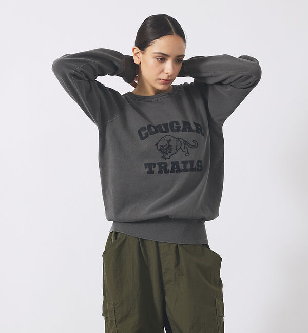 ABAHOUSE「【MIXTA/ミクスタ】CREW NECK SWEAT/クルーネック/ WEST」|スウェット・ジャージ|ブラック系その他1