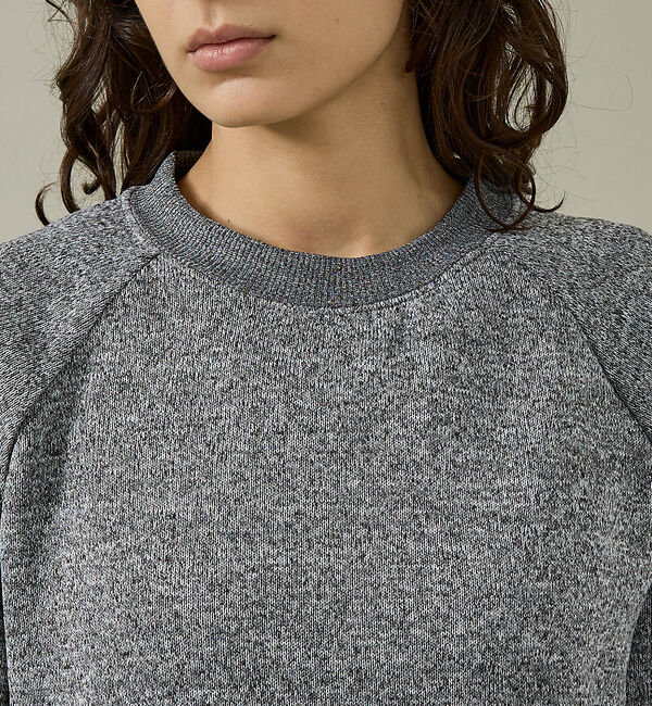 ABAHOUSE「【JEMORGAN /ジェーイーモーガン】ニットフリースクルーネックトレーナー/」|スウェット・ジャージ|