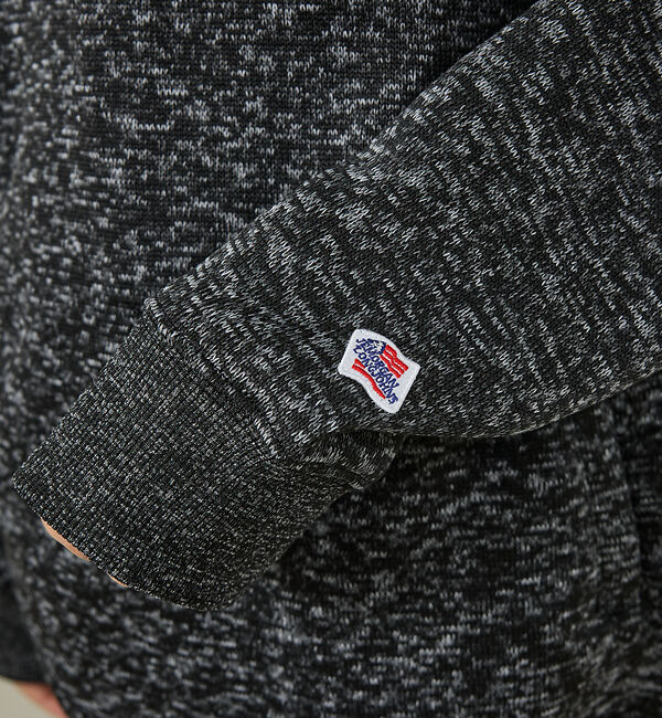 ABAHOUSE「【JEMORGAN /ジェーイーモーガン】ニットフリースクルーネックトレーナー/」|スウェット・ジャージ|