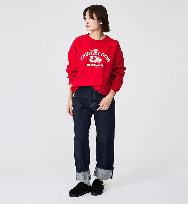 ABAHOUSE「【FRUIT OF THE LOOM】PRINT SWEAT5/プリントロゴ/ユ」|スウェット・ジャージ|