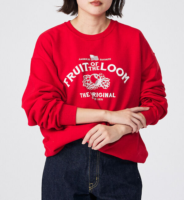 ABAHOUSE「【FRUIT OF THE LOOM】PRINT SWEAT5/プリントロゴ/ユ」|スウェット・ジャージ|