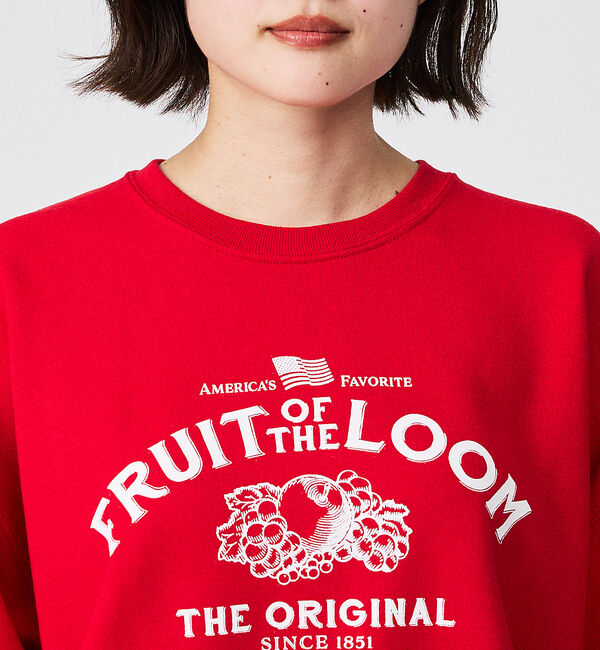 ABAHOUSE「【FRUIT OF THE LOOM】PRINT SWEAT5/プリントロゴ/ユ」|スウェット・ジャージ|