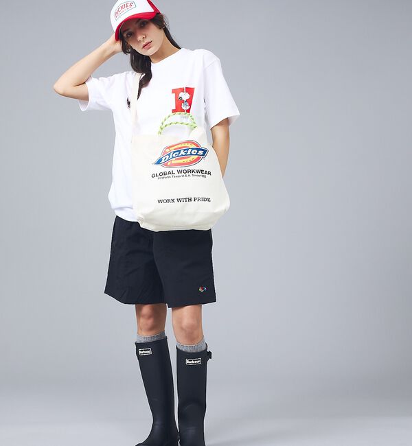 ABAHOUSE「【DICKIES/ディッキーズ】LOGO PRINT ROPE 2WAY SHO」|トートバッグ|