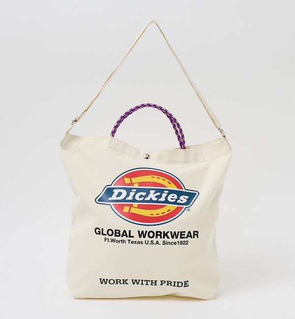 ABAHOUSE「【DICKIES/ディッキーズ】LOGO PRINT ROPE 2WAY SHO」|トートバッグ|