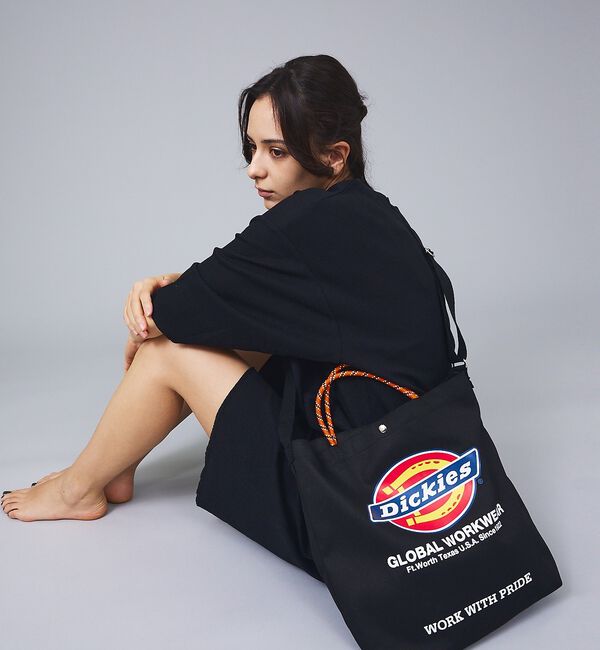 ABAHOUSE「【DICKIES/ディッキーズ】LOGO PRINT ROPE 2WAY SHO」|トートバッグ|