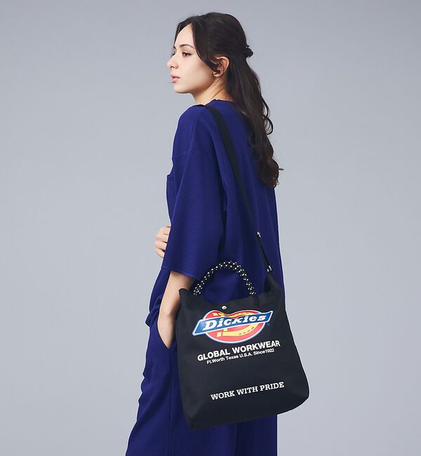ABAHOUSE「【DICKIES/ディッキーズ】LOGO PRINT ROPE 2WAY SHO」|トートバッグ|スミクロ