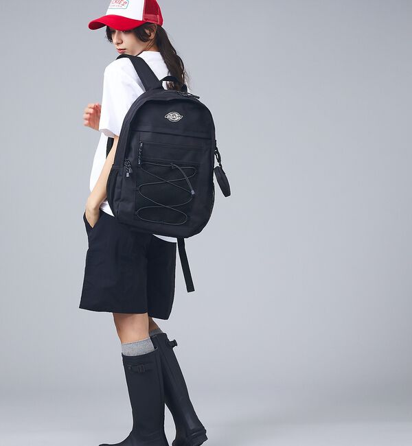ABAHOUSE「【DICKIES/ディッキーズ】BASIC BAG PACK/ミニポーチ付き ロ」|リュック|