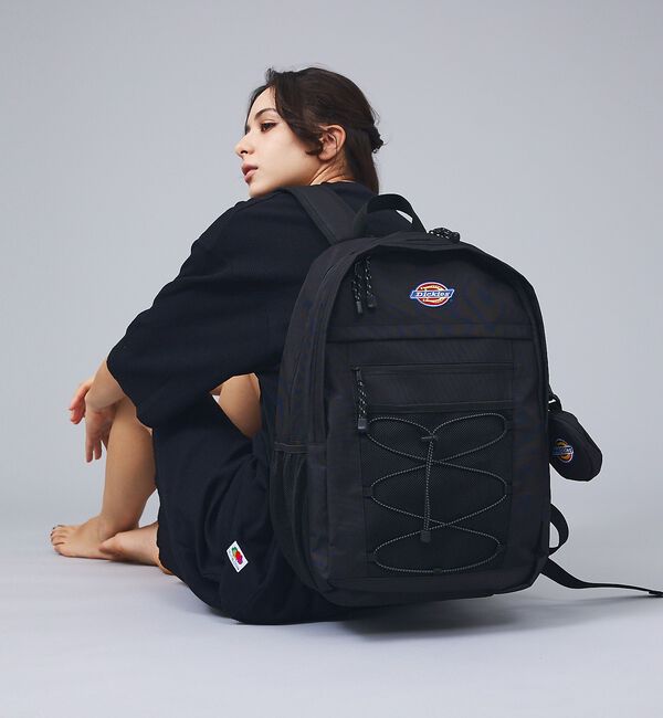 ABAHOUSE「【DICKIES/ディッキーズ】BASIC BAG PACK/ミニポーチ付き ロ」|リュック|