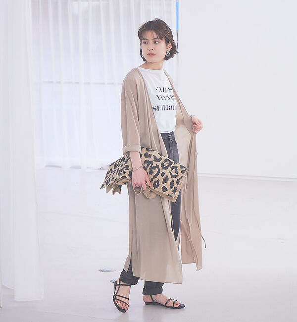 Rouge vif「キュプラカシュクールガウン★」|カーディガン|