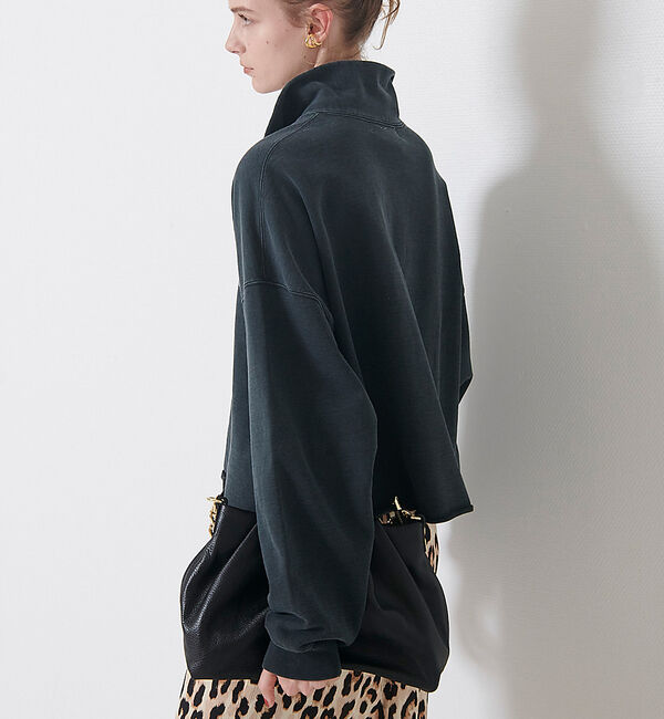 Rouge vif「【REMI RELIEF/レミレリーフ】別注ハーフzipスウェット」|スウェット・ジャージ|