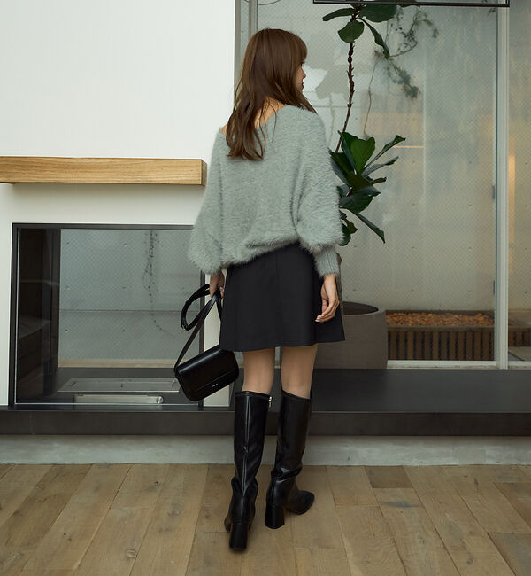 Rouge vif「【一部店舗限定】スクエアトゥロングブーツ」|ショートブーツ|