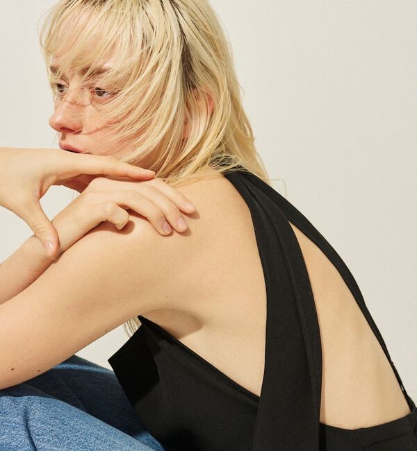 Rouge vif「【セットアップ対応】ホルダーネックブラウス【予約】」|シャツ・ブラウス|