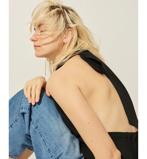 Rouge vif「【セットアップ対応】ホルダーネックブラウス【予約】」|シャツ・ブラウス|