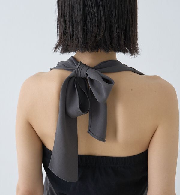 Rouge vif「【セットアップ対応】ホルダーネックブラウス【予約】」|シャツ・ブラウス|