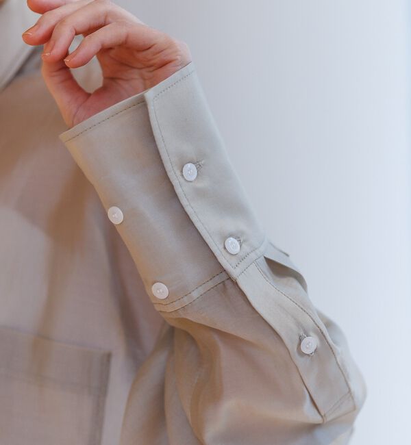 Rouge vif「【定番人気】【ロングセラー】バックツイストシャツ」|シャツ・ブラウス|