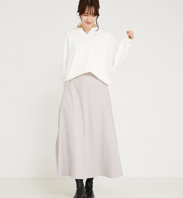 abahouse mavie「ライトダンボールドルマンプルオーバー」|スウェット・ジャージ|