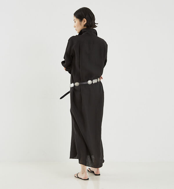 The Store by C' 「【COCUCA】リネンシャツワンピース」|ワンピース|