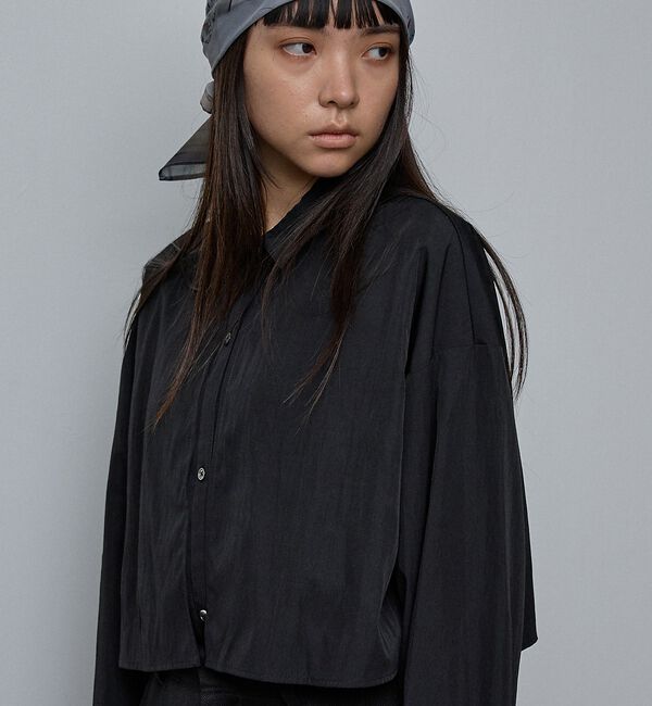 NOMINE「【ユニセックス】ロングヨーク オーバーサイズ シャツ【予約】」|シャツ・ブラウス|