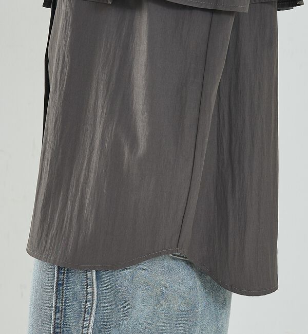 NOMINE「【ユニセックス】ロングヨーク オーバーサイズ シャツ【予約】」|シャツ・ブラウス|