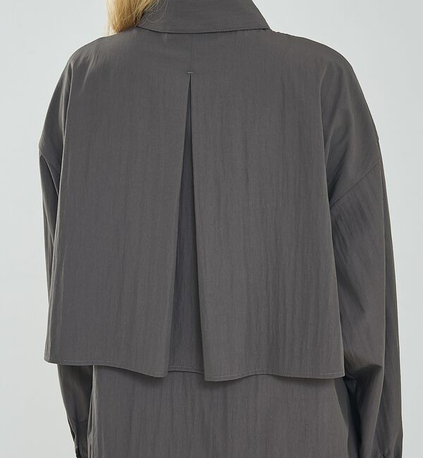 NOMINE「【ユニセックス】ロングヨーク オーバーサイズ シャツ【予約】」|シャツ・ブラウス|