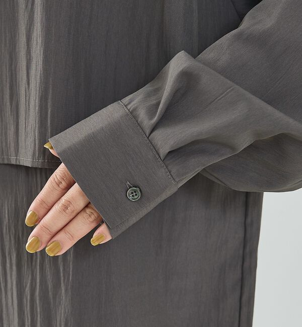 NOMINE「【ユニセックス】ロングヨーク オーバーサイズ シャツ【予約】」|シャツ・ブラウス|