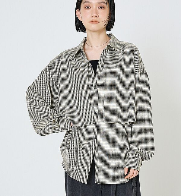 NOMINE「【ユニセックス】ロングヨーク オーバーサイズ シャツ【予約】」|シャツ・ブラウス|その他