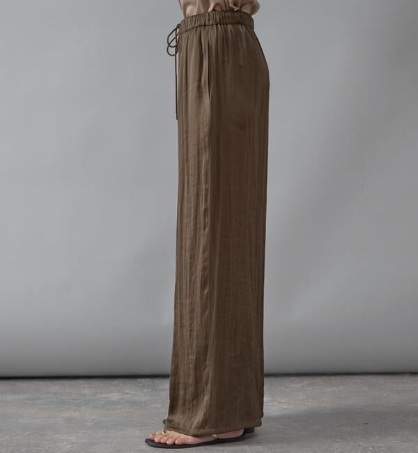 Liesse「サテンドロストワイドパンツ」|その他|