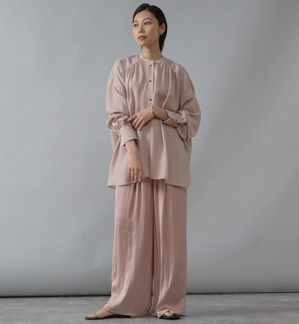 Liesse「サテンドロストワイドパンツ」|その他|