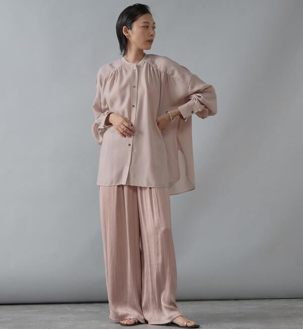 Liesse「サテンドロストワイドパンツ」|その他|