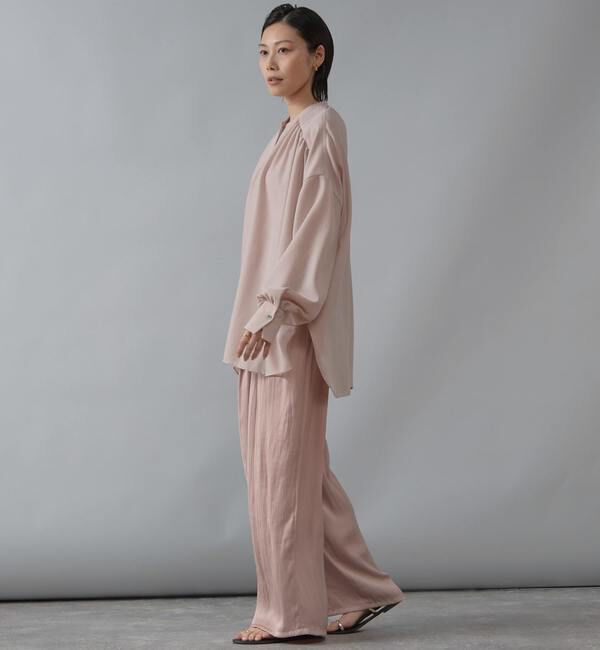 Liesse「サテンドロストワイドパンツ」|その他|