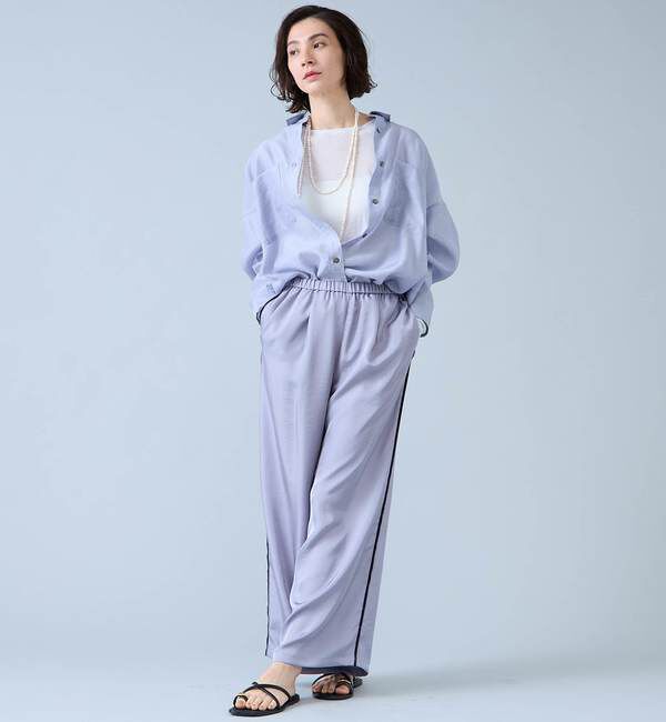 Liesse「シアーオーバーシャツ」|シャツ・ブラウス|