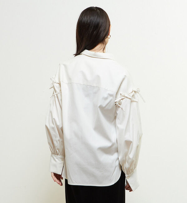 Soffitto「2WAYリボンブラウス」|シャツ・ブラウス|