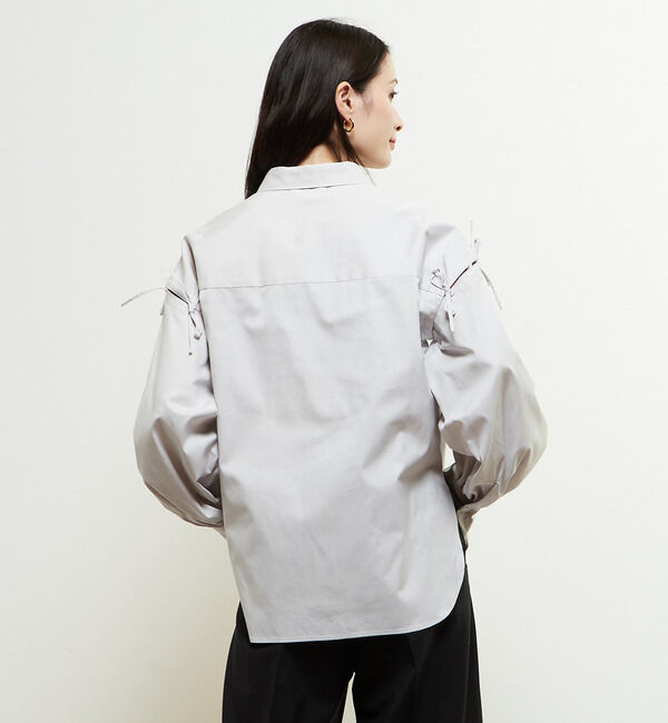Soffitto「2WAYリボンブラウス」|シャツ・ブラウス|