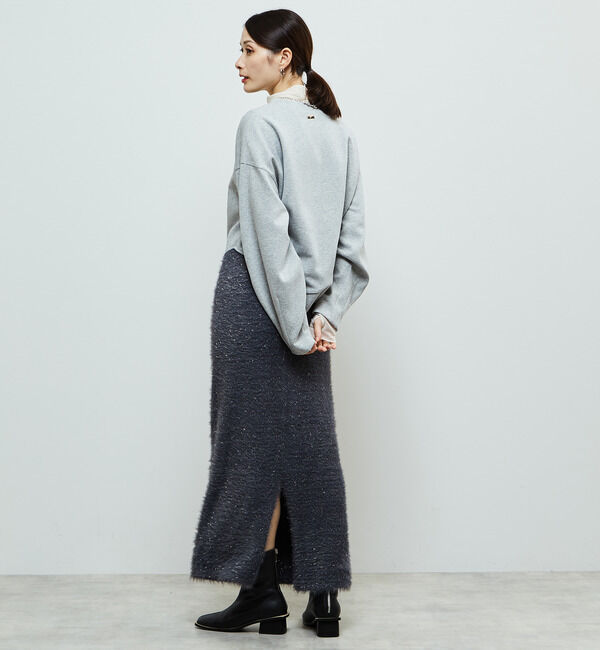 Soffitto「アシンメトリーサイドスリットスウェット」|スウェット・ジャージ|