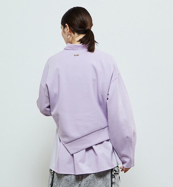 Soffitto「アシンメトリーサイドスリットスウェット」|スウェット・ジャージ|