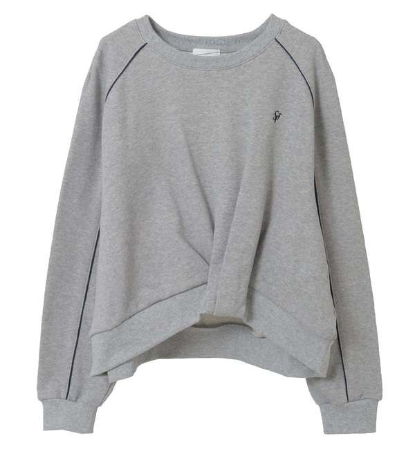 SOFFITTO「前タックデザインプルオーバー」|Tシャツ・カットソー|