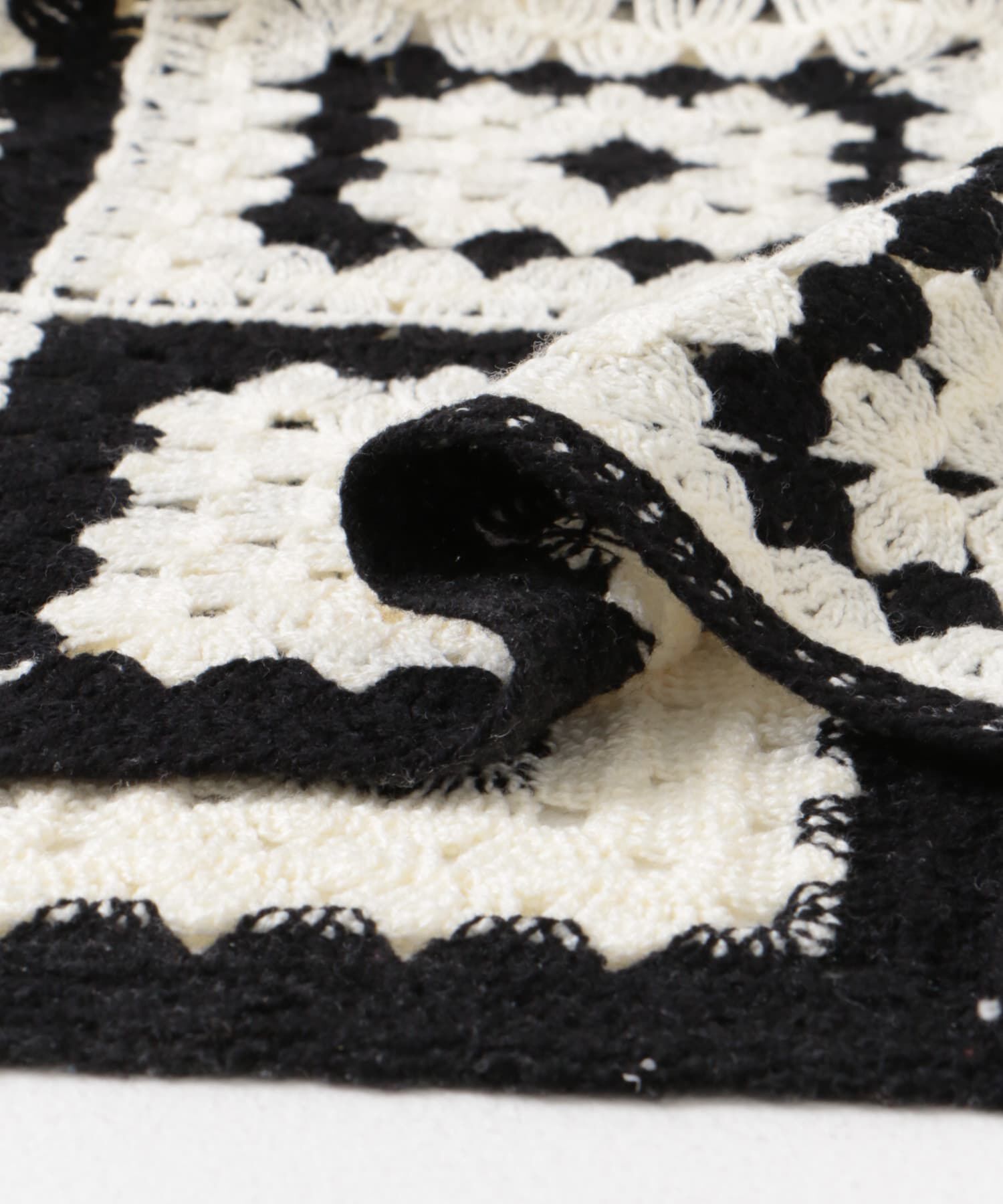 URBAN RESEARCH DOORS「パッチワーククロシェニットワンピース」|ワンピース|