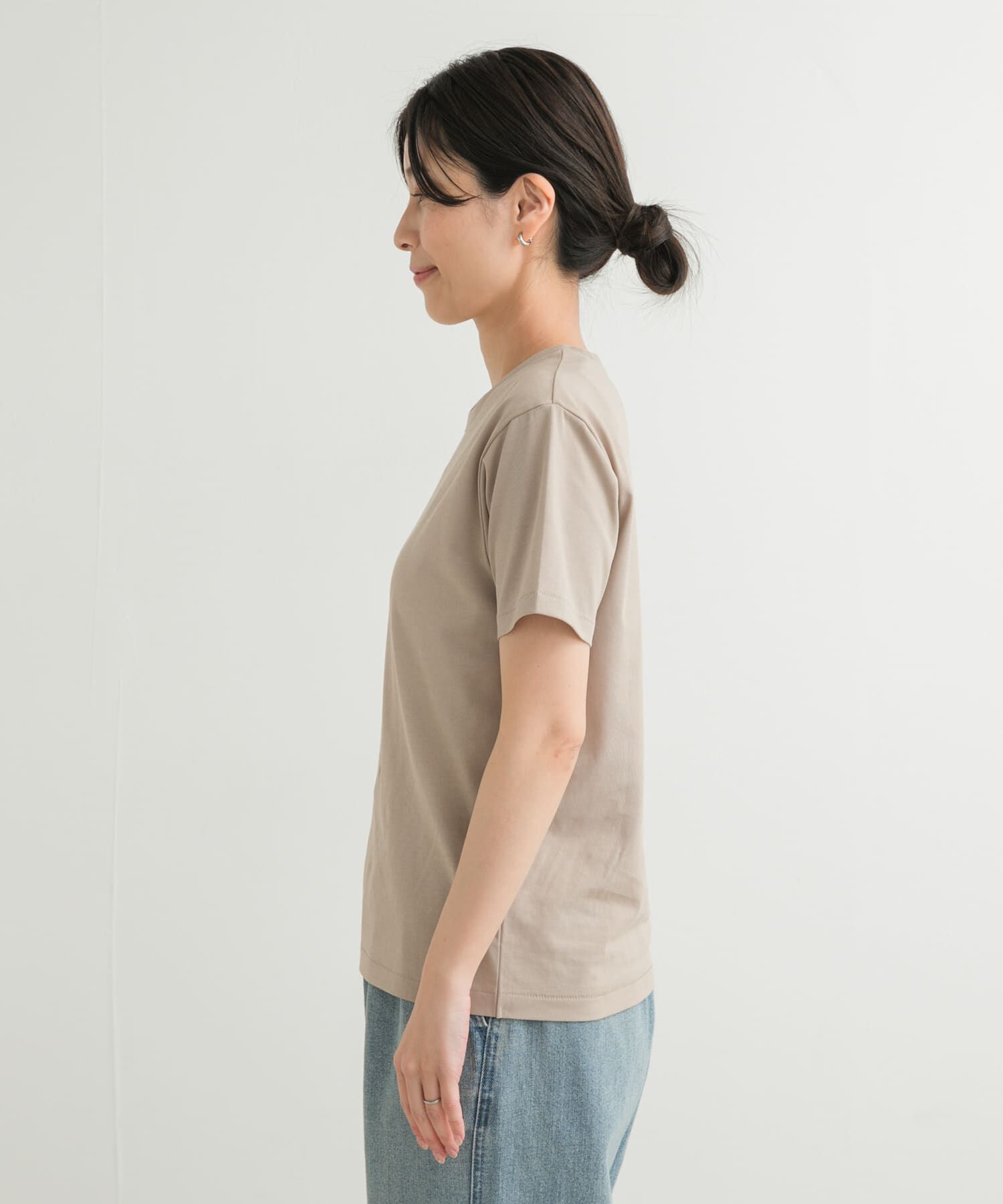 URBAN RESEARCH DOORS「『UR TECH』汗染み防止ベーシックTシャツ」|Tシャツ・カットソー|