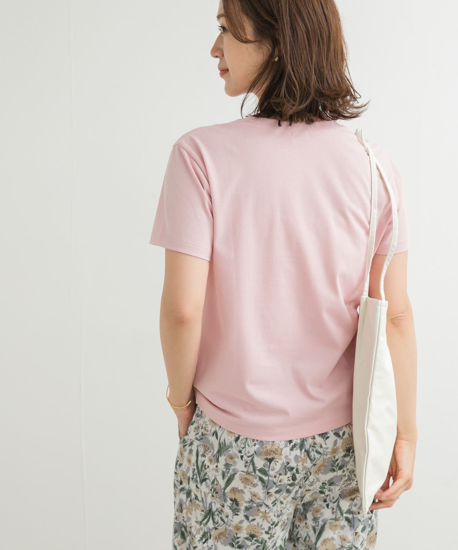 URBAN RESEARCH DOORS「『UR TECH』汗染み防止ベーシックTシャツ」|Tシャツ・カットソー|