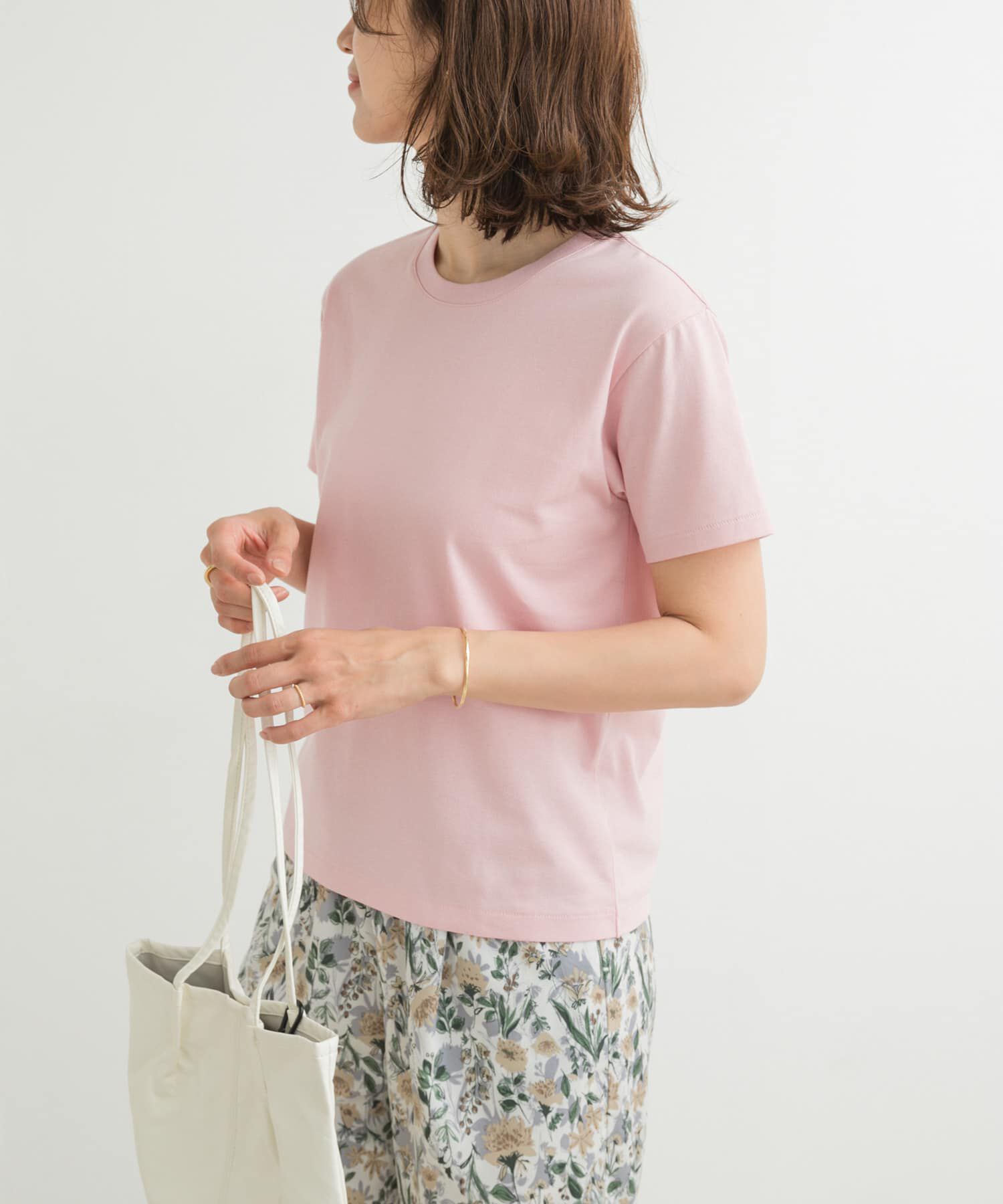 URBAN RESEARCH DOORS「『UR TECH』汗染み防止ベーシックTシャツ」|Tシャツ・カットソー|