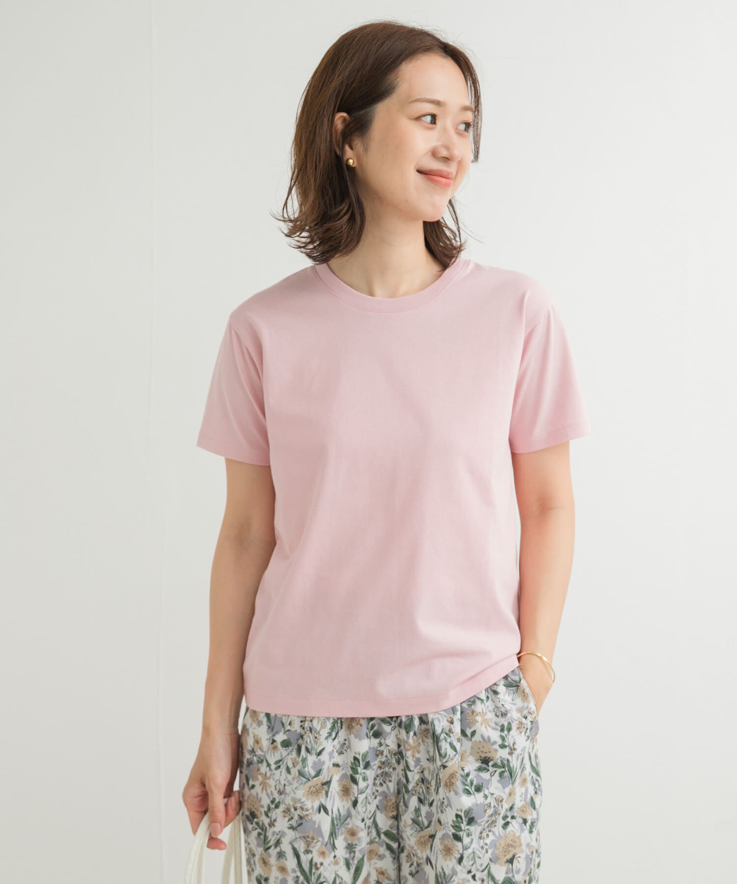 URBAN RESEARCH DOORS「『UR TECH』汗染み防止ベーシックTシャツ」|Tシャツ・カットソー|