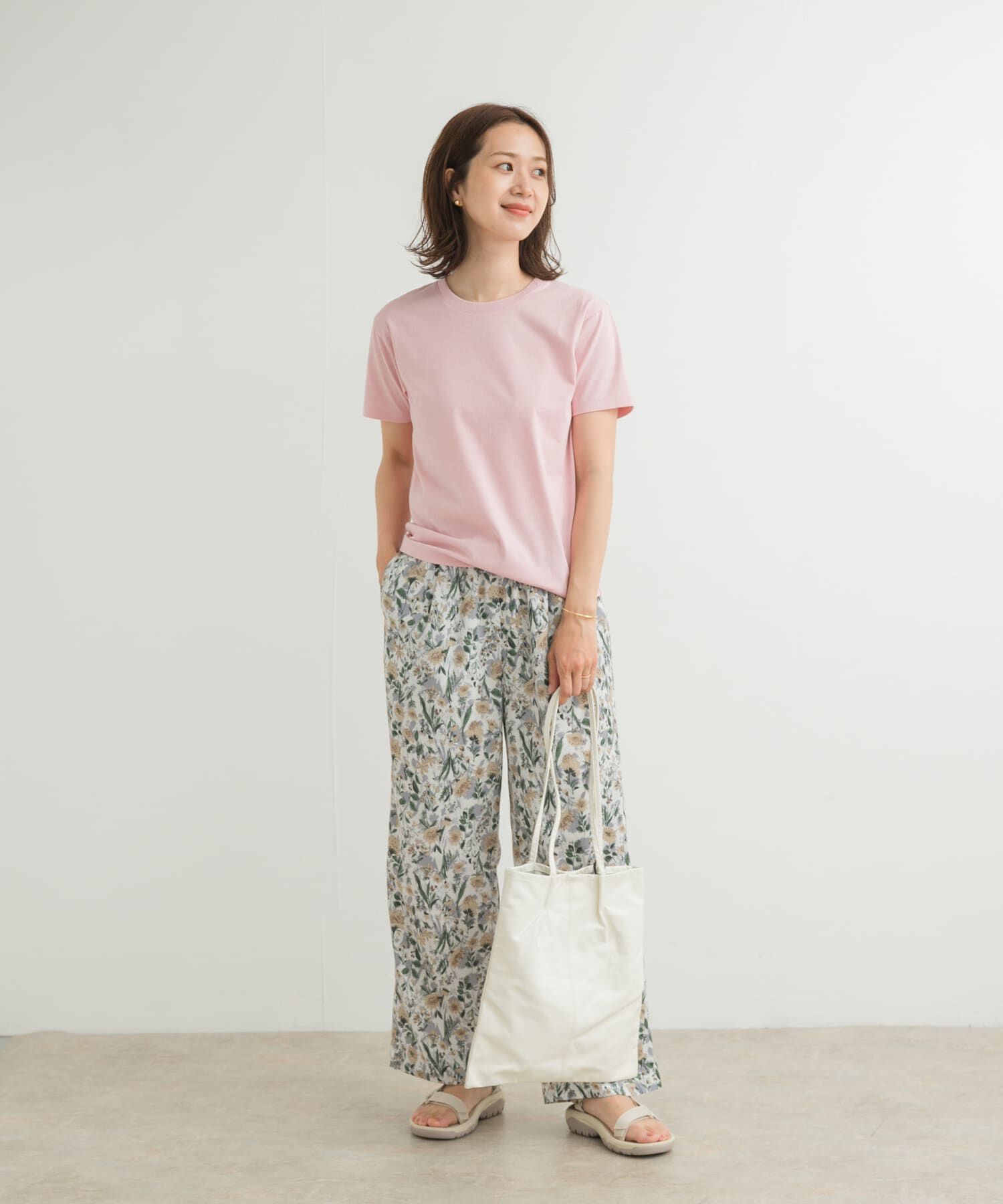 URBAN RESEARCH DOORS「『UR TECH』汗染み防止ベーシックTシャツ」|Tシャツ・カットソー|