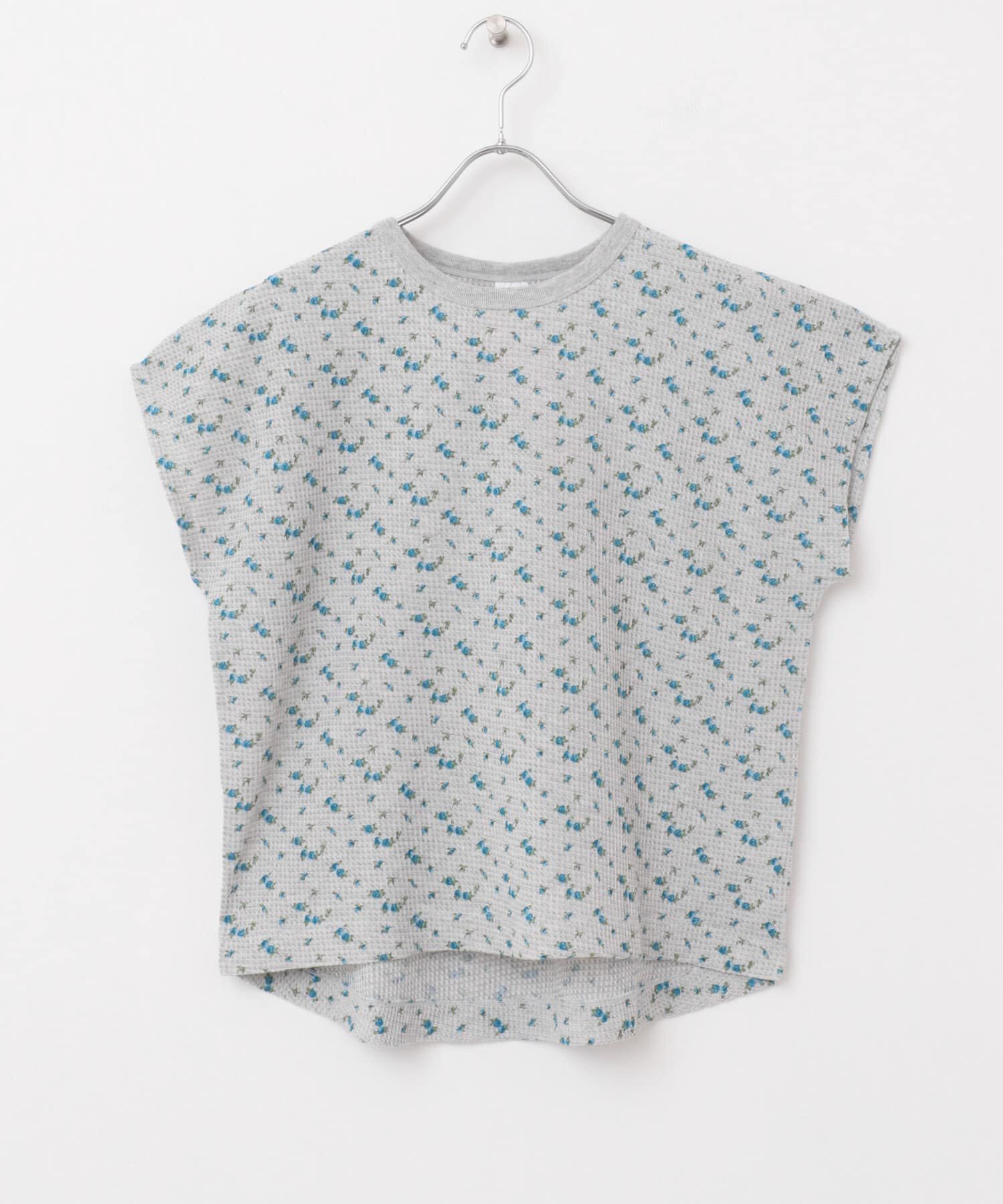 URBAN RESEARCH DOORS「『別注』Sports Wear&times;DOORS　ワッフルフレンチスリーブTシャツ」|Tシャツ・カットソー|