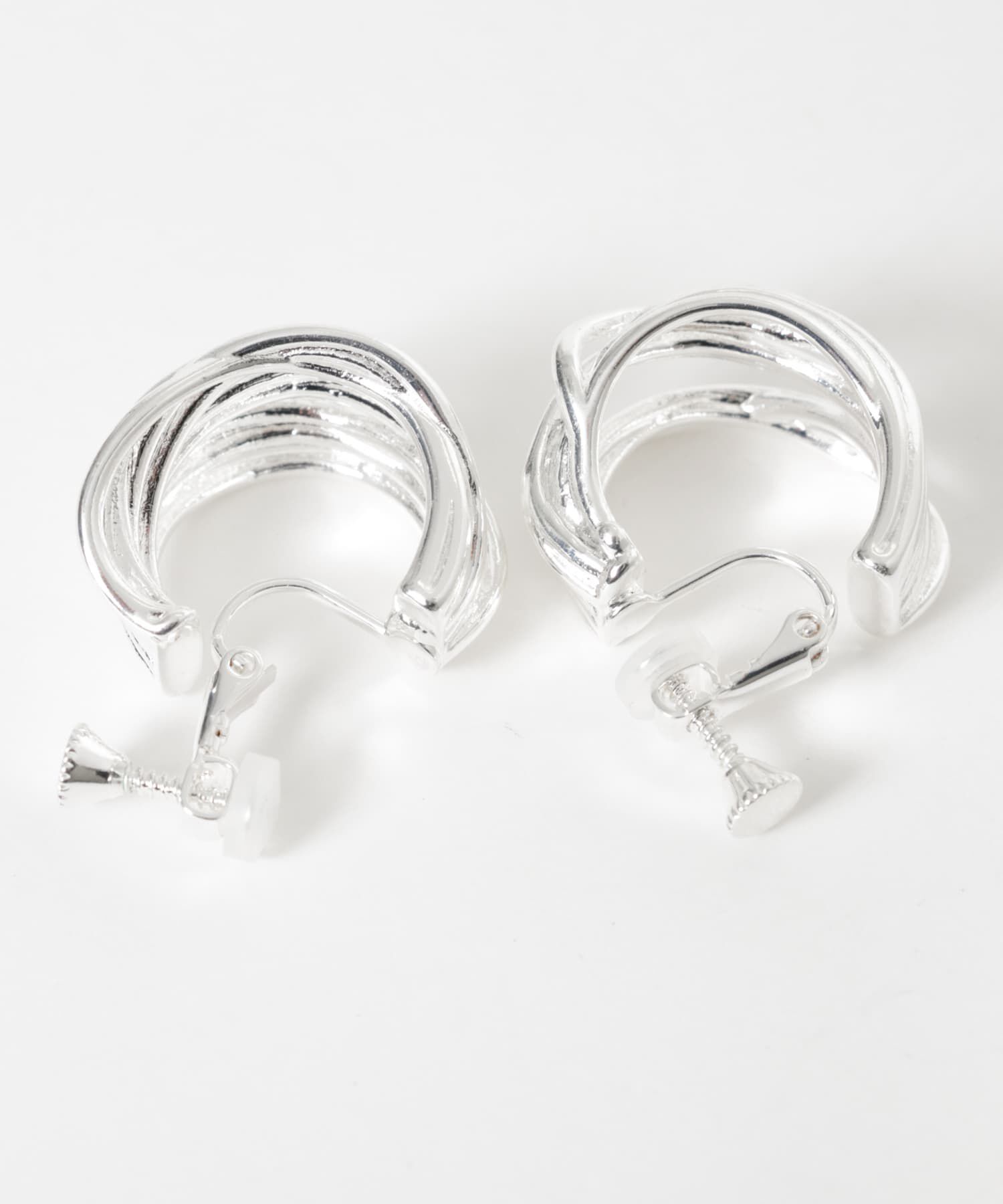 SMELLY「メタルラインビッグイヤリング」|イヤリング|