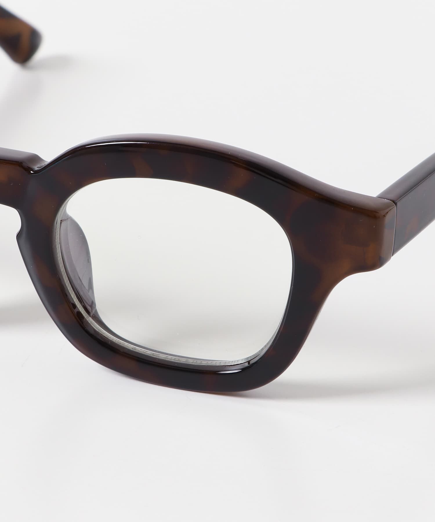 SMELLY「ワイドフレームダテメガネ」|メガネ|