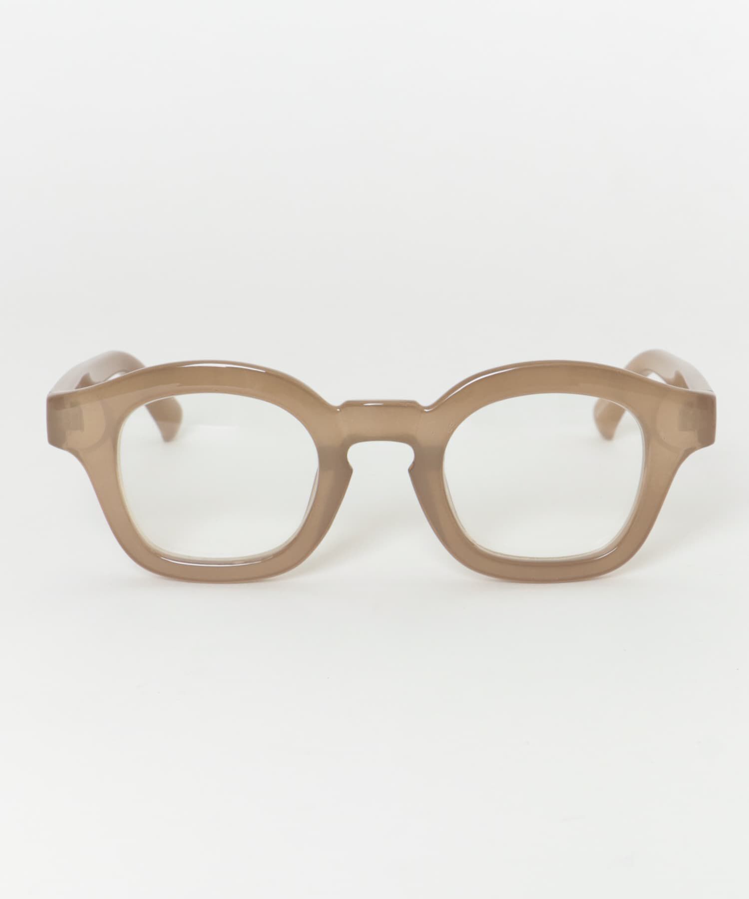 SMELLY「ワイドフレームダテメガネ」|メガネ|